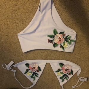 White Swimsuit Size S